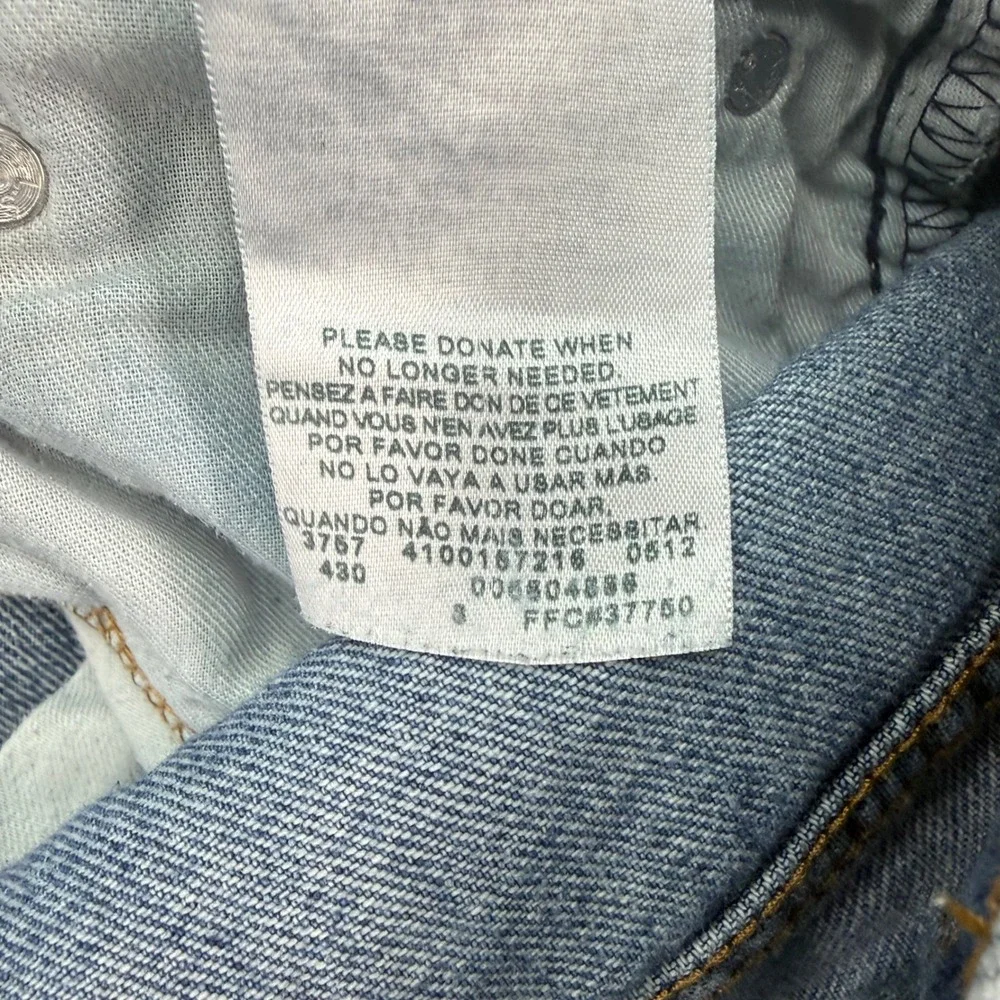 Levi's 560 Jeans Mens 38x32 Blue Comfort Fit Baggy Tapered Leg Denim